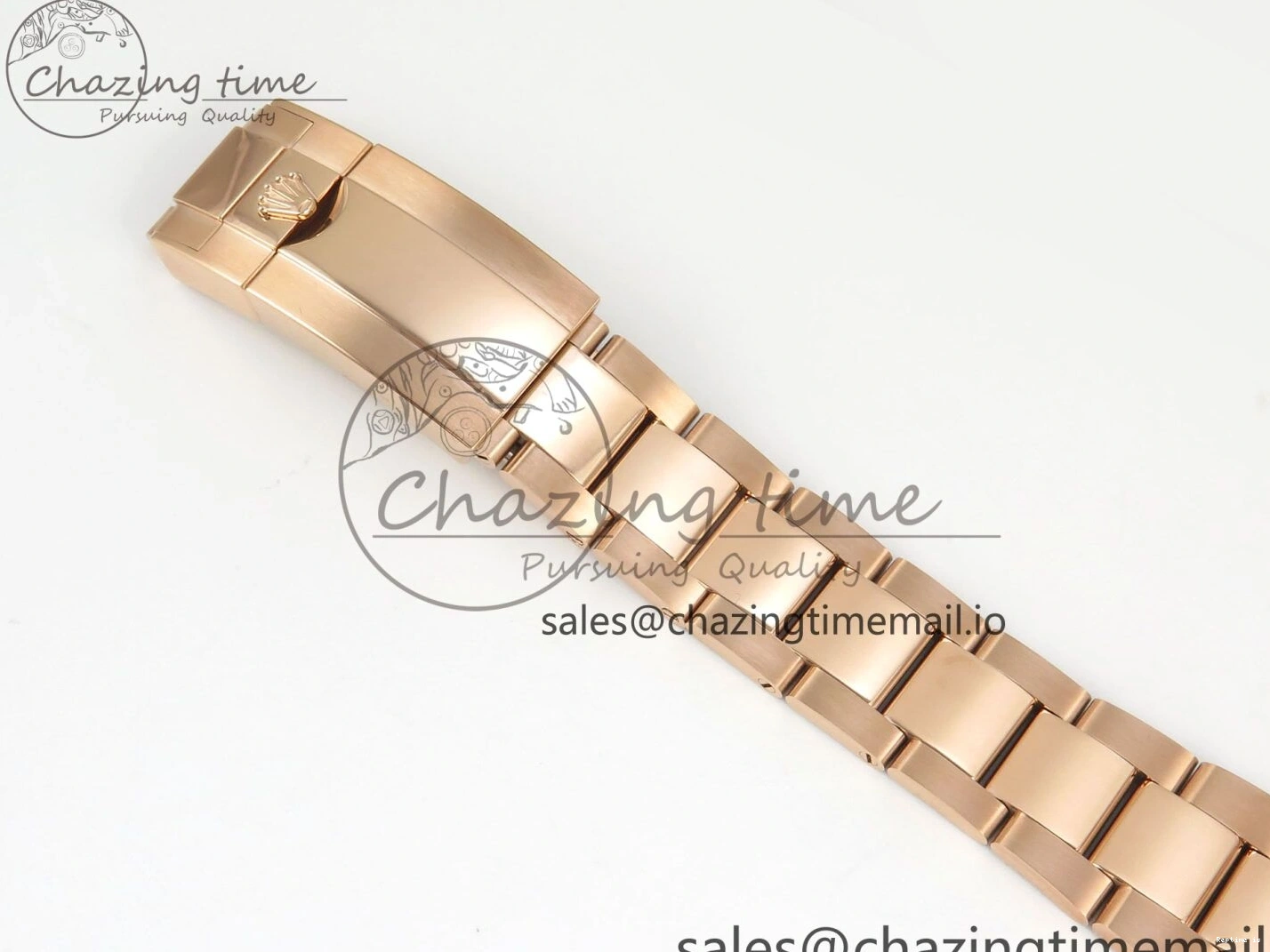 1227 TechFriendly Daytona 126505 RG QF 1:1 Best Edition RG Black Dial Crystal Markers On RG Bracelet SH4131 V6 (Gain Weight) 303